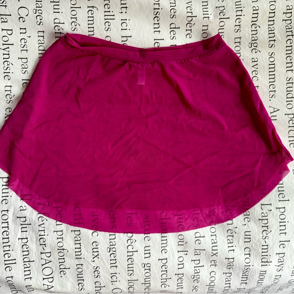 Women's Magenta Ballet Skirt